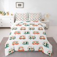 thumbnail image 2 of Erosebridal Camping Car Comforter Sets Toddler Size, Rustic Flower Comforters & Duvets, Rustic Farmhouse Decor, Reversible 2pcs, 2 of 8