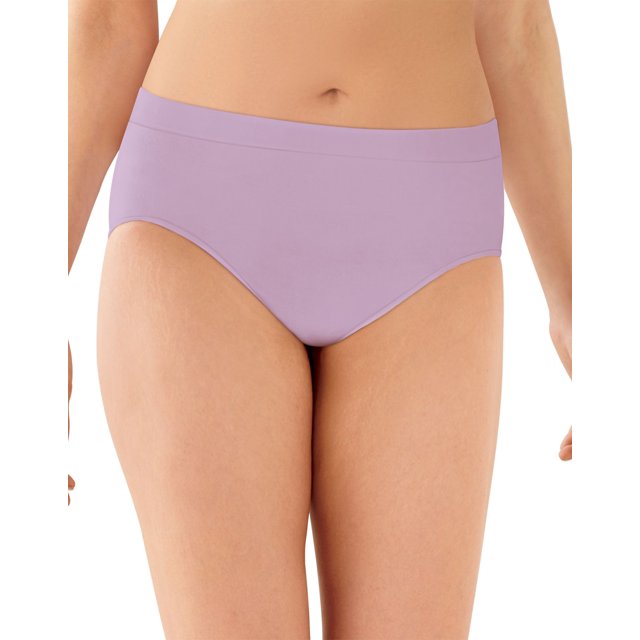 Bali Womens One Smooth U All-Around Smoothing Hi-Cut Panty, 7, Morning Orchid