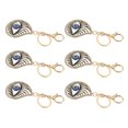thumbnail image 3 of Rhinestone Eye Keychain, Versatile Black Blue Water Drop Eye Shape Eye Keychain Delicate Add Highlight  For Bag Accessories, 3 of 8