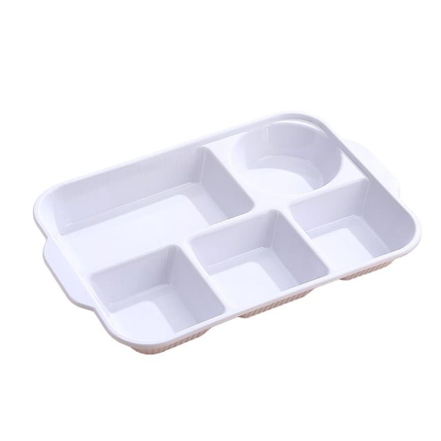 Yhmxh Divided Plates Tray Dinnerware For Dinner Restaurant Family Party And Kitchen Microwave Dishwasher Safe Kitchen Utensils Set Kitchen Essentials Home and Kitchen Kitchen Tools