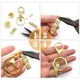 thumbnail image 3 of Maytalsory 10pcs Metal Carabiners Lobster Claw For Keychain - Strong And Functional Accessories For Easy Key gold 1Set, 3 of 6