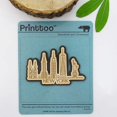 thumbnail image 4 of Printtoo Souvenir Plusieurs Monuments de New York Gravés Aimant de Réfrigérateur en Bois Cadeau, 4 of 5