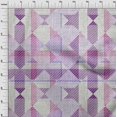 thumbnail image 4 of oneOone Cotton Poplin Violet Fabric Check Sewing Material Print Fabric By The Yard 56 Inch Wide, 4 of 4