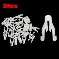 thumbnail image 4 of 30pcs White Plastic Nylon Switch Bezel Clip For Toyota 4Runner for Lexus, 4 of 9