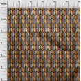 thumbnail image 3 of oneOone Polyester Spandex Light Gray Fabric Geometric Sewing Craft Projects Fabric Prints By Yard 56 Inch Wide, 3 of 4