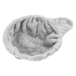 Raindrops Hamac Cat en peluche douce gris clair pour grands chats Nid animal multifonctionnel pour les arbres de chats intérieurs