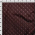 thumbnail image 4 of oneOone Polyester Spandex Red Fabric Floral Sewing Material Print Fabric By The Yard 56 Inch Wide, 4 of 5