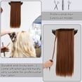 thumbnail image 4 of Support d'Extension de Cheveux, Caddy de Coiffure en Acrylique avec Ventouse, Cintre pour Laver, Colorer, Sécher, 4 of 8