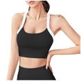 thumbnail image 1 of Birdeem Sports Bras for Women Womens Contrasting Shaped Back and Shock-Absorbing Gathered Sports Bra, 1 of 12