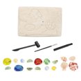 thumbnail image 1 of Shisuyan 1 Set of Kids Archaeology Toy Fossils Plaything DIY Digging Simulation Gems, 1 of 8