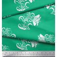 thumbnail image 3 of Soimoi Silk Fabric Leaves & Floral Artistic Decor Fabric Printed Yard 42 Inch Wide, 3 of 5