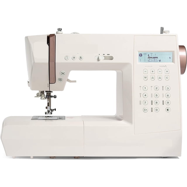 Sewing Machine Computer-Controlled 197 Stitch Patterns 1 Full Alphabets Suitable For The Creative Sewer And Quilter ,Smooth Thread Sewing