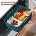 thumbnail image 3 of EGNMCR Kitchen Gadgets, Kitchen Accessories, Kitchen Utensils & Gadgets Bento Boxes For Adults - 1100 ML Bento Lunch Box For Kids Childrens With Spoon & Fork - Perfect Size For Meal Bento bin, 3 of 6
