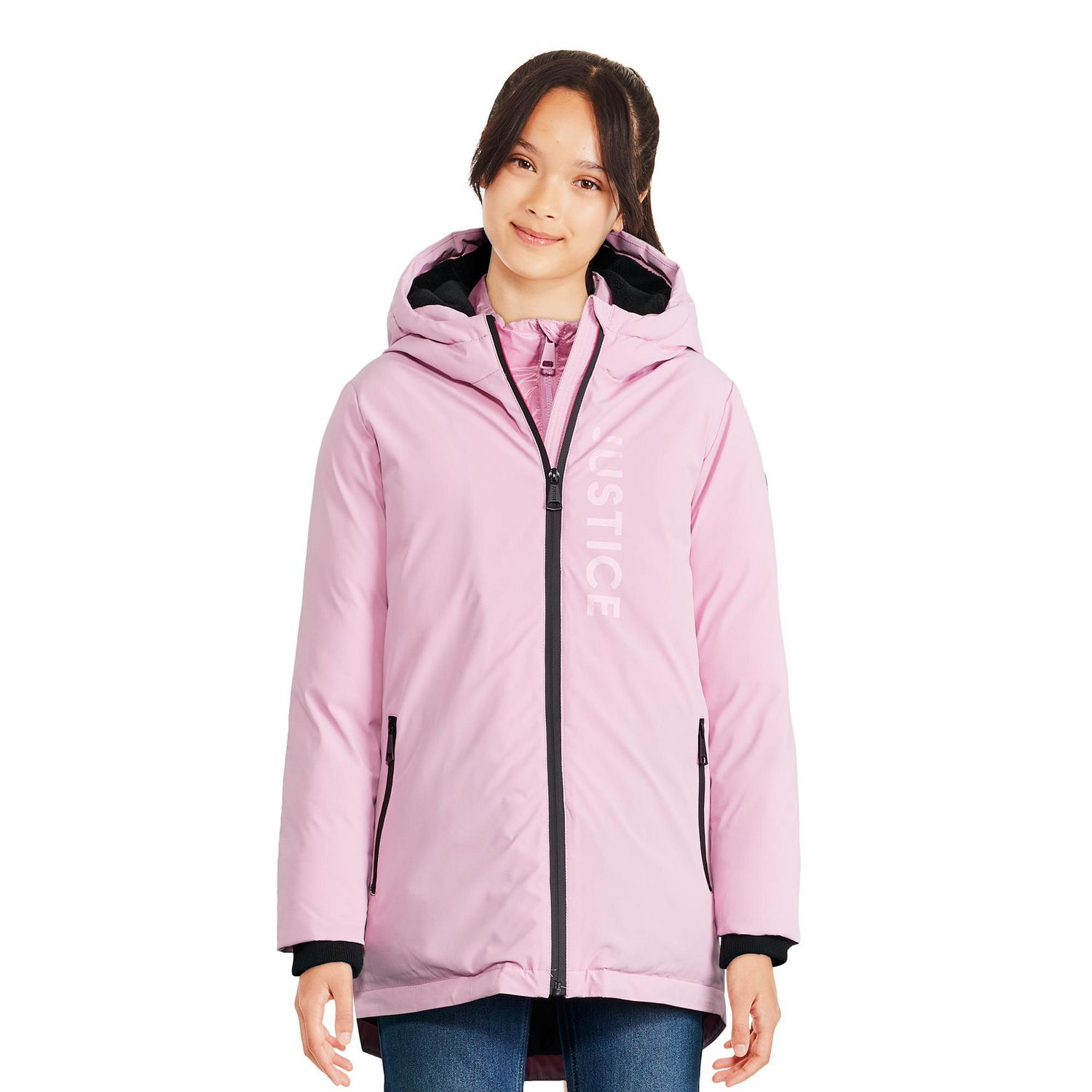 Justice Girls' Winter Parka