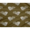 thumbnail image 4 of oneOone Tissu Polyester Lycra Bloc de Poisson Tissu de Décoration Imprimé BTY 56 Pouces de Large, 4 of 4