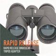 thumbnail image 2 of Field Optics Research Adaptateur Trépied pour Jumelles à Libération Rapide Gen 2, 2 of 4