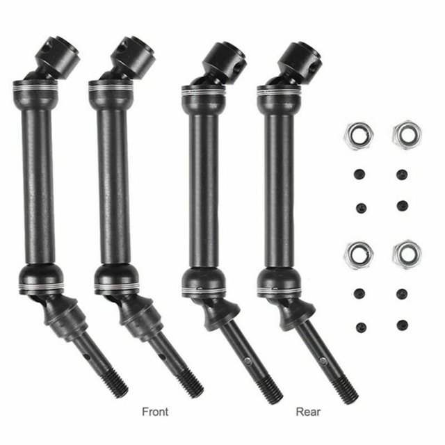 Estbridg 1/10 RC Car Metal Drive Shaft Split Type Parts For Traxxas (Slash 4X4)