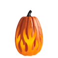 thumbnail image 1 of Gupgi Halloween Pumpkin Light, Resin Light Up Battery Operated 3D LED Lighted Pumpkin Lamp, 1 of 9