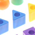 thumbnail image 3 of 50 Pcs Perles Jouets Géométriques Perles d'Enfilage Jeu Éducatif, 3 of 7