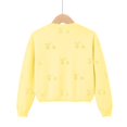 thumbnail image 5 of MeetoTime Kids Button Up Cardigan Solid Color Casual Long Sleeved Sweater Coat for Girls Children's Clothes, 5 of 5