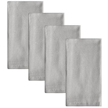 Ensemble de 4 serviettes en coton Casual Classic vert