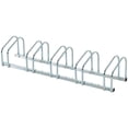 thumbnail image 1 of HOMCOM support de rangement pour 5 vélos, argent, 1 of 9