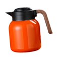thumbnail image 3 of Lipstore Carafe à Café Isolée en Acier Inoxydable 1,2 L Cafetière Isolée pour Voyage Orange, 3 of 8