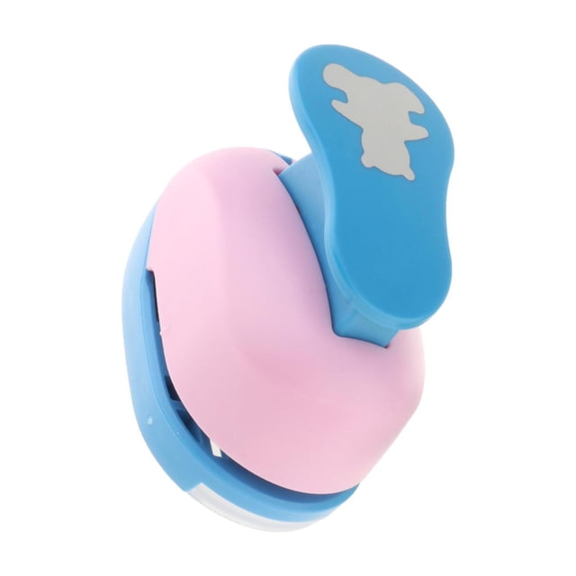 ZheElen Scrapbook Paper Punch Set Handheld Hole Puncher For Kids DIY Crafts Durable bear 2.3cm-2.5cm