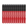 thumbnail image 3 of Milwaukee Inkzall Marqueurs à Pointe, Fins, Noirs, Lot de 12, 3 of 4