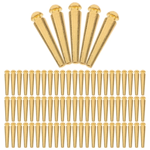 KAKOWELY 100Pcs Metal Cribbage Board Pegs Scoring Pegs Cards Board Game Scoring Pegs,0.98X"X0.2"X0.2"