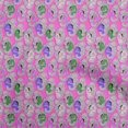 thumbnail image 1 of oneOone Rayon Pink Fabric Kalamkari Craft Projects Decor Fabric Printed By The Yard 56 Inch Wide, 1 of 5