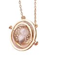 thumbnail image 2 of harry Potter Time Turner Necklace Hermione's White Sand Gold Plated, 2 of 2