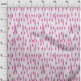 thumbnail image 2 of oneOone Tissu Popeline de Coton Triangle Ikat Décor Tissu Imprimé BTY 56 Pouces de Large, 2 of 4