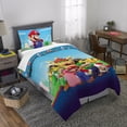 thumbnail image 3 of Couette et taie d'oreiller Super Mario "All The Players", 3 of 7