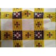 thumbnail image 4 of oneOone Cotton Silk Fabric Check Ikat Printed Fabric 1 Yard 42 Inch Wide, 4 of 4