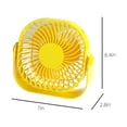 thumbnail image 3 of Sentmoon Deals of the Day Clearance Prime Electric Fan Household Vaneless Tower Fan Small Table Fan Silent High Wind Office Desktop Mini Portable Small Tower Fan Todays Deals Clearance Sales, 3 of 7