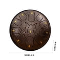 thumbnail image 1 of Birdeem 6-Inch 11 Tone Childrens Hand Drum Forget Worry Drum Adult Hand Disc Drum, 1 of 12