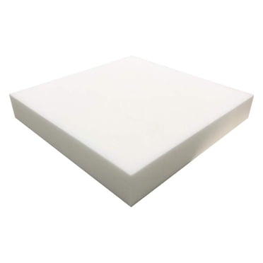 Foamma Mousse d'Ameublement 5 Pouces x 21 Pouces x 22 Pouces Mousse Haute Densité (Coussin de Chaise Carré en Mousse pour Chaises de Salle à Manger, Coussin de Siège de Fauteuil Roulant de Remplacement)