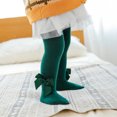 thumbnail image 1 of Mialoley Baby Girl Autumn Pantyhose, Solid-Color Middle-Waist Stretchy Leggings, 1 of 4