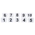 thumbnail image 2 of Enseignes de Numéros de Table 1-40 Numérotation de Table Affichage de Table Numéro de Table, 2 of 11