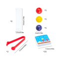 thumbnail image 4 of pitrice Logical Thinking Toys for Kids Color Reasoning Game Clip Beads Toys Board Games, 4 of 6