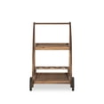 thumbnail image 3 of Teak Outdoor Rolling Trolley, 3 of 7