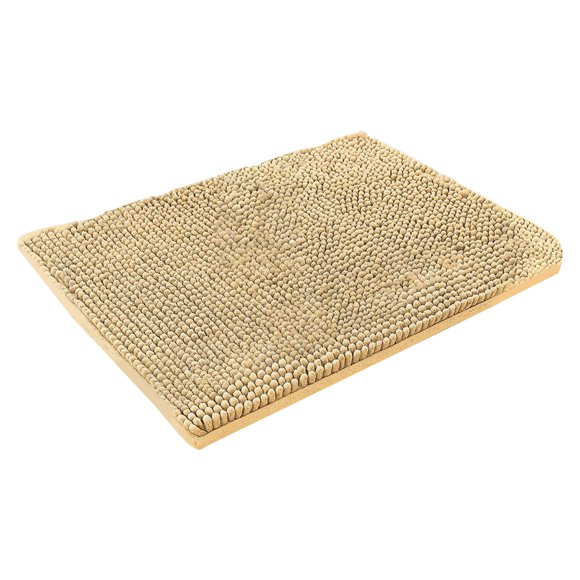 Cozeii Tapis de Bain Super Absorbant Shaggy, Tapis de Salle de Bain Antidérapant à Poils Hauts pour Douche et Baignoire, Séchage Rapide Lavable en Machine Tapis de Sol pour Toilettes, Doux et Confortable, 47.4"x23.6 Pouces