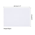 thumbnail image 2 of Unique Bargains 75 Sheets A4 Colored Print Copy Paper 8.5' x 11' Origami Paper Printer Paper 80gsm for Printing, White, 2 of 5