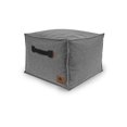thumbnail image 1 of CANADIANA GREY FELT BEAN FILLED POUF, 1 of 1