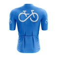 thumbnail image 2 of Bike Forever Blue Cycling Jersey - XL, 2 of 3