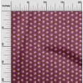 thumbnail image 2 of oneOone Cotton Flex Maroon Fabric Florals Fabric For Sewing Printed Craft Fabric By The Yard 40 Inch Wide, 2 of 4
