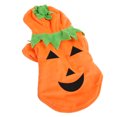 thumbnail image 2 of Pumpkin Dog Clothes, Dogs Winter Clothing Eye Catching Colors Fleece Comfortable  For Medium Large Dogs For Teddy Orange XL, 2 of 8