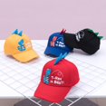 thumbnail image 2 of Cute Children Boy Girl Cartoon Dinosaur Baseball Cap Snapback Adjustable Sun Hat, 2 of 10