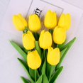 thumbnail image 2 of 1 Pcs Fake Tulips Artificial Flowers,13.4 Inch Faux Tulips Flowers With Stems,Realistic Silk Flower For Home Kitchen Decor,Wedding Party Decor,Table Centerpieces,Valentine'S Day Gifts,Yellow, 2 of 9